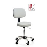 BASE CROMATA D. 550 mm + RUOTE IN GOMMA