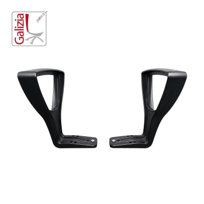 BRACCIOLI FISSI IN PLASTICA NERA B22