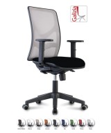 Y9 SEDIA ERGONOMICA CON SCHIENALE IN RETE E SUPPORTO LOMBARE