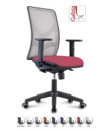 Y9 SEDIA ERGONOMICA CON SCHIENALE IN RETE E SUPPORTO LOMBARE