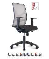 Y9 SEDIA ERGONOMICA CON SCHIENALE IN RETE E SUPPORTO LOMBARE